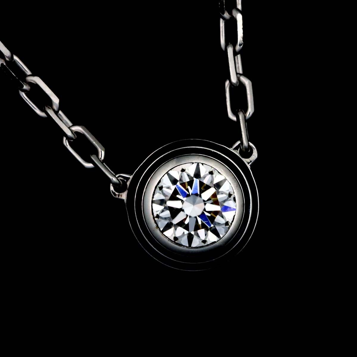 カルティエ Cartier ダムール ダイヤ ネックレス ラージ LM 41cm K18