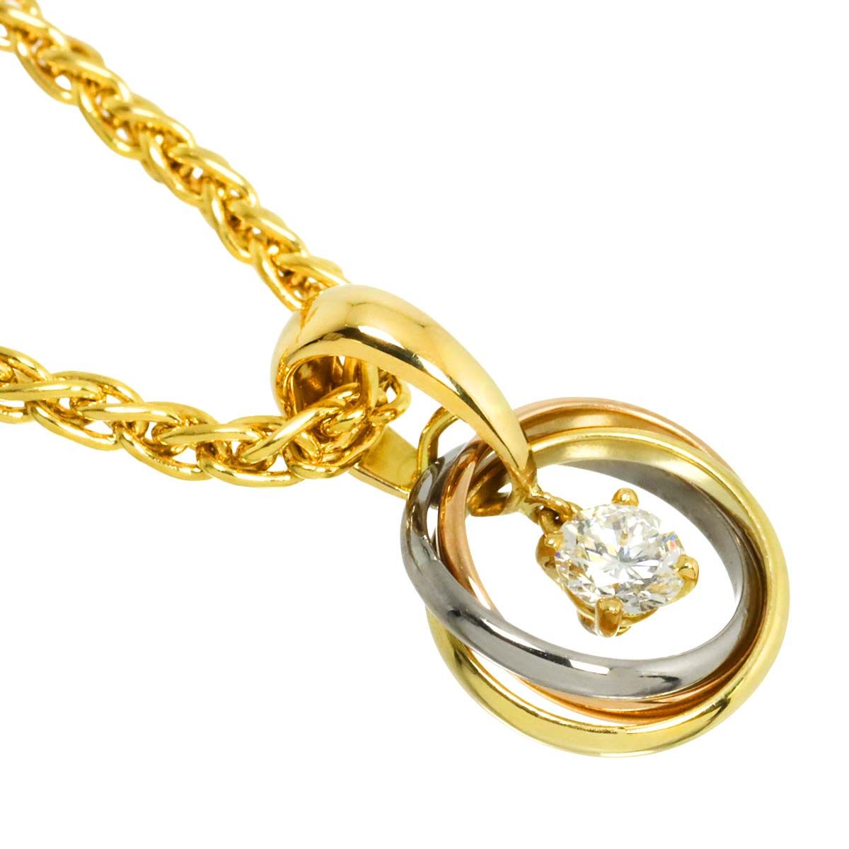 Cartier カルティエ　美品　トリニティ　トップ　K18 750 金 Cartier カルティエ美品トリニティトップK18 750 金