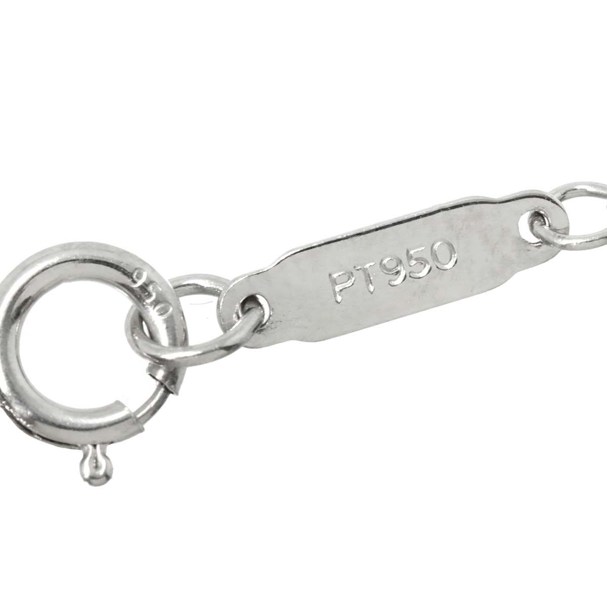 ティファニー TIFFANY&CO. ソリティア ダイヤ ネックレス 40cm Pt