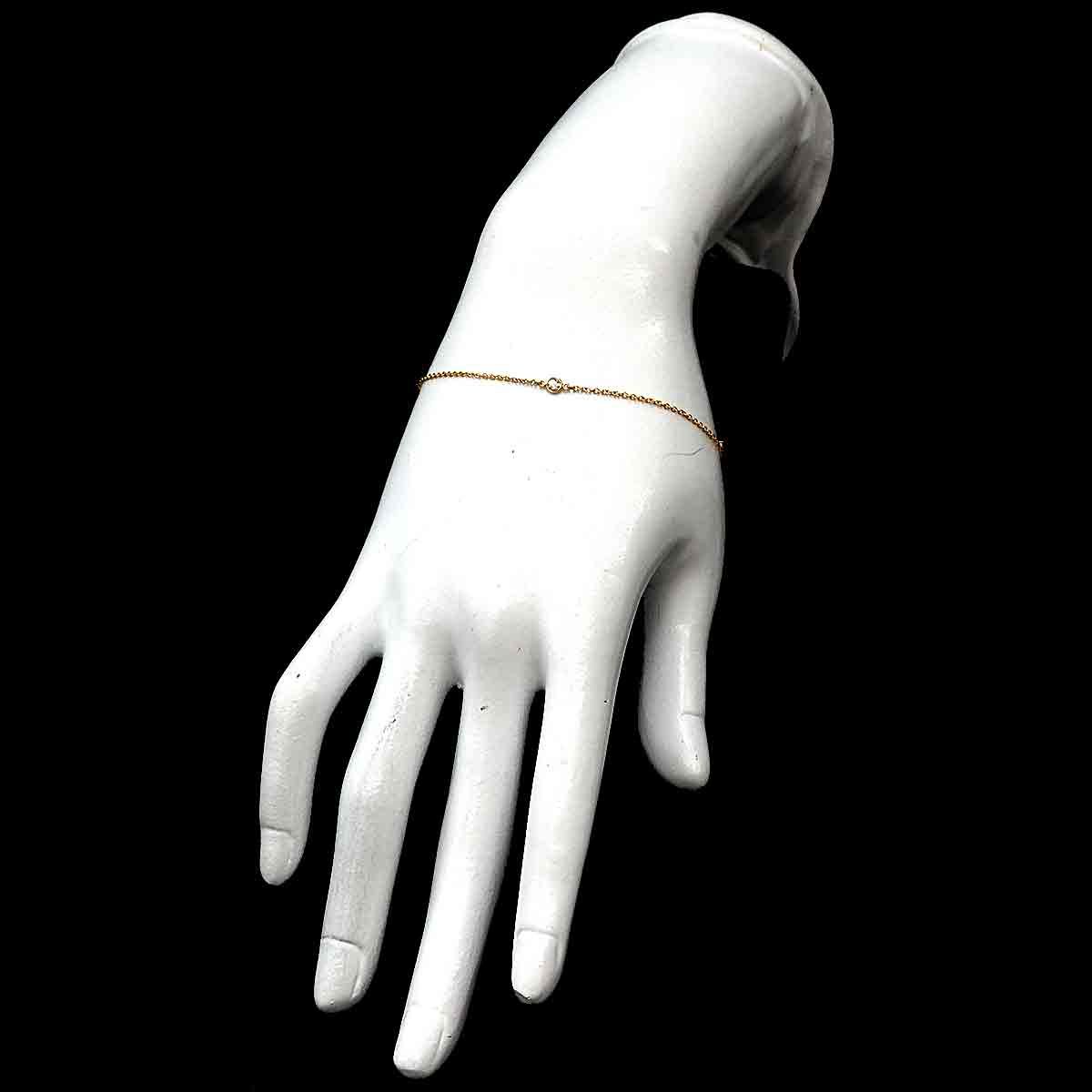 ティファニー TIFFANY&CO. バイザヤード ダイヤ 3P ブレスレット 17.5