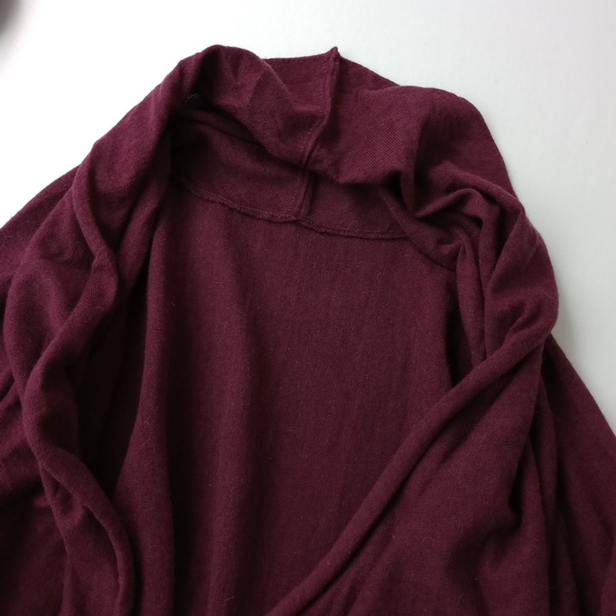 JURGEN LEHL ヨーガンレール アルパカ ウール コットン ドレープ