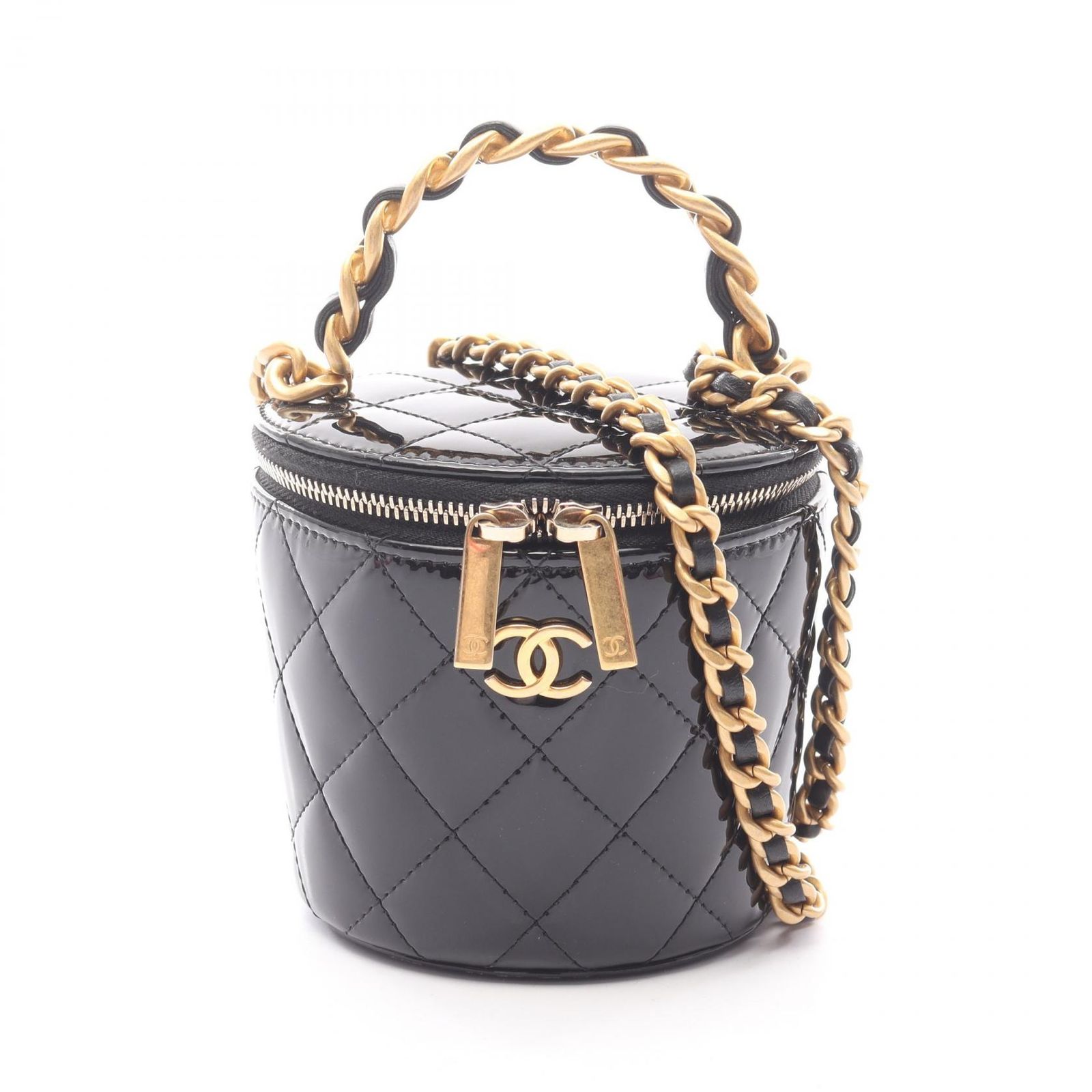 シャネル CHANEL ショルダーバッグ マトラッセ スモール バニティ 
