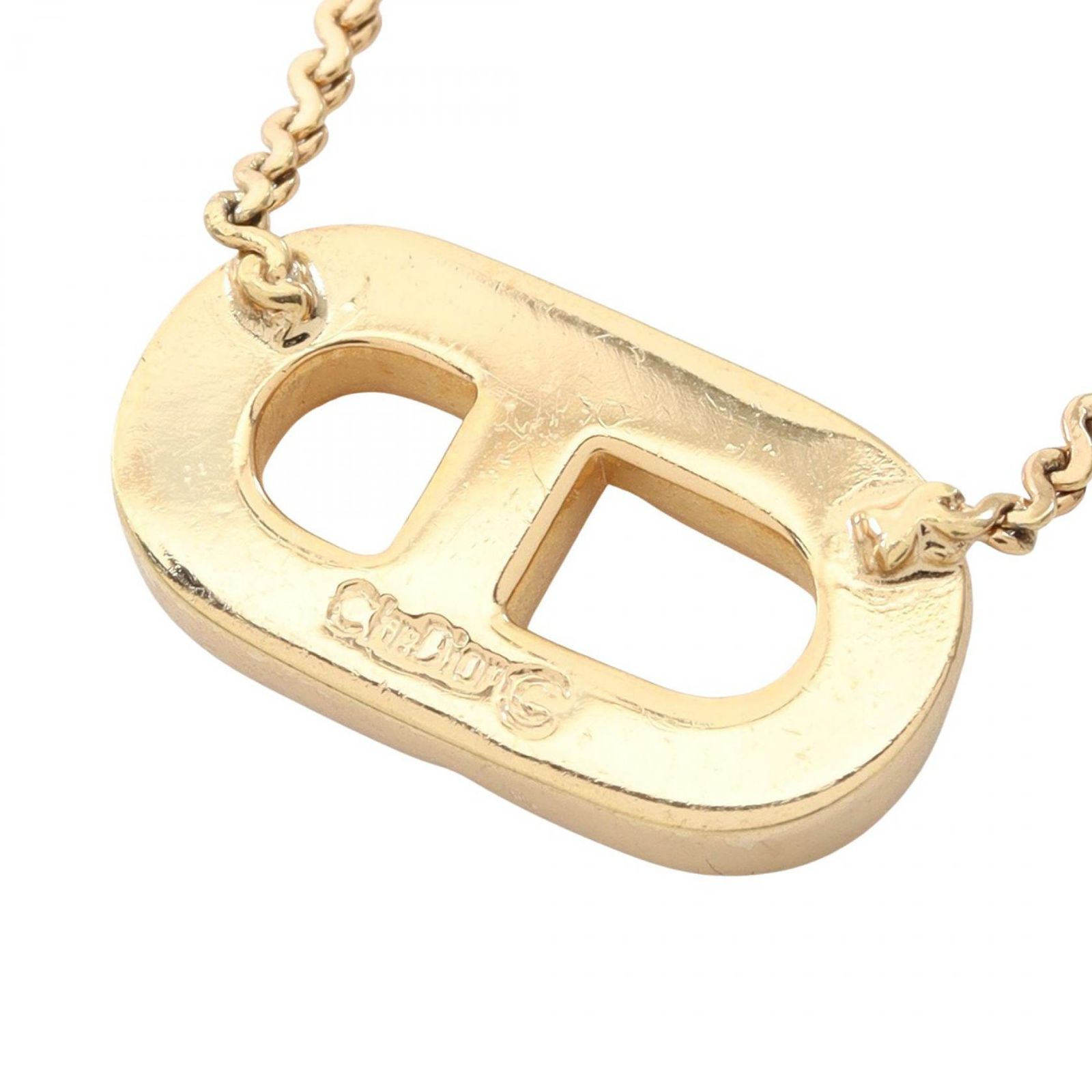 ディオール Dior ネックレス CDロゴ GP（ゴールドメッキ） ネックレス