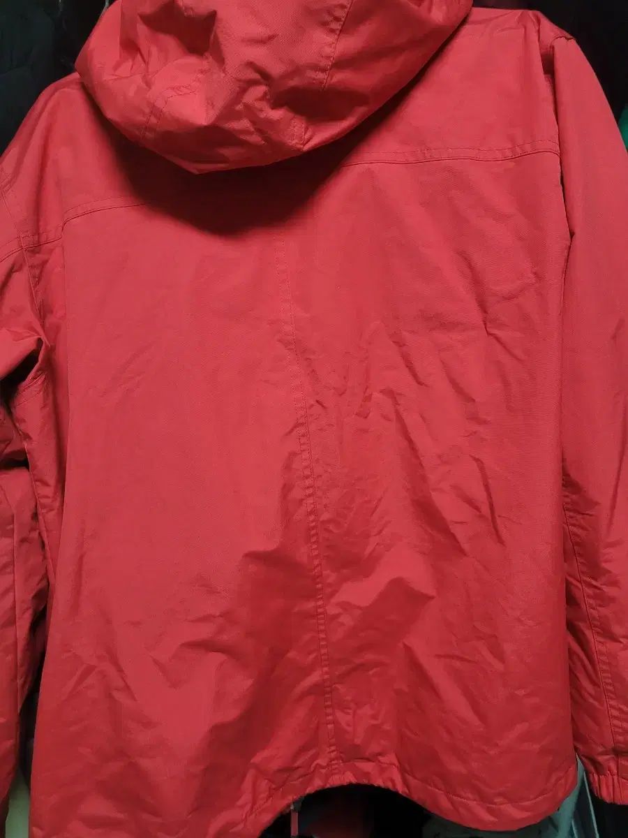 SALOMON レッド ウィンドブレーカー WHO ジャケット