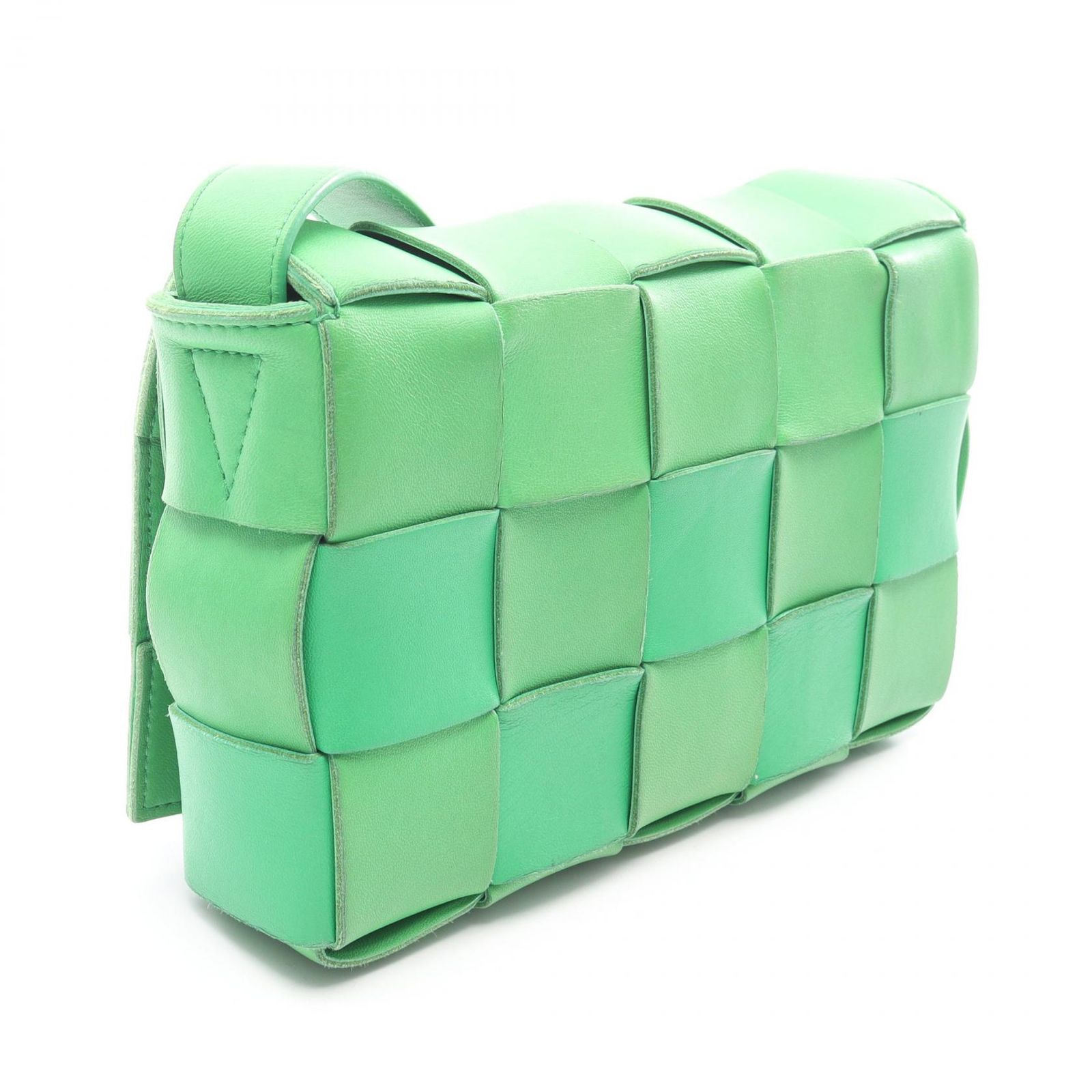 ボッテガヴェネタ BOTTEGA VENETA ショルダーバッグ カセット クロス