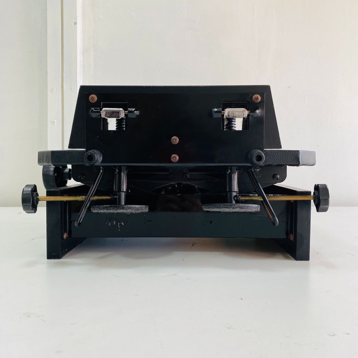 吉澤 PEACOCK ピーコック ピアノ補助ペダル AX-T1 ブラック ピアノ足台