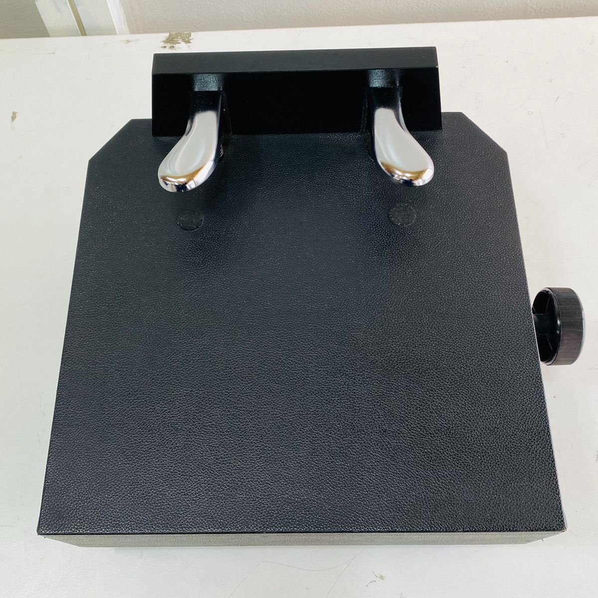 吉澤 PEACOCK ピーコック ピアノ補助ペダル AX-T1 ブラック ピアノ足台