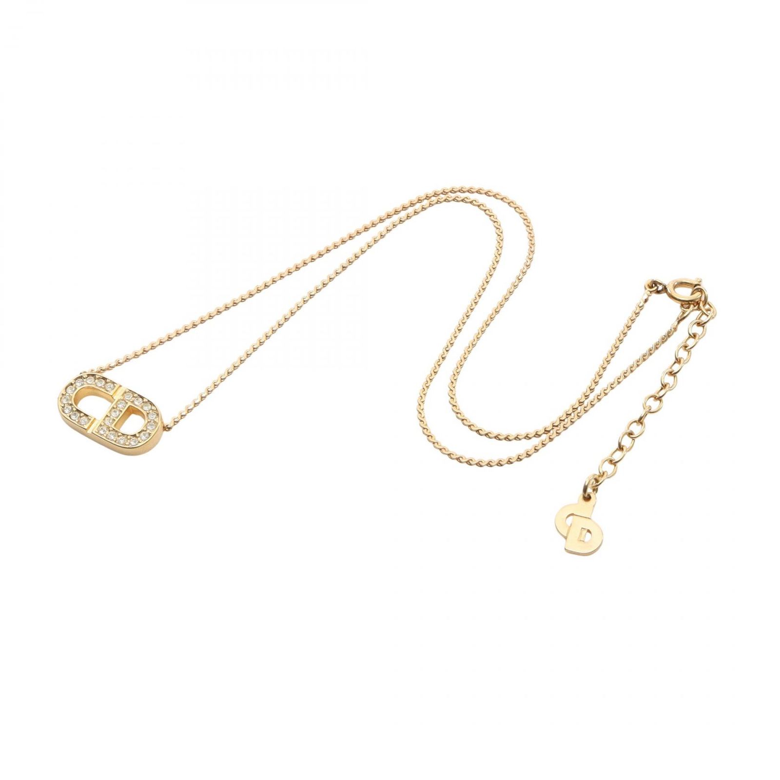 ディオール Dior ネックレス CDロゴ GP（ゴールドメッキ） ネックレス