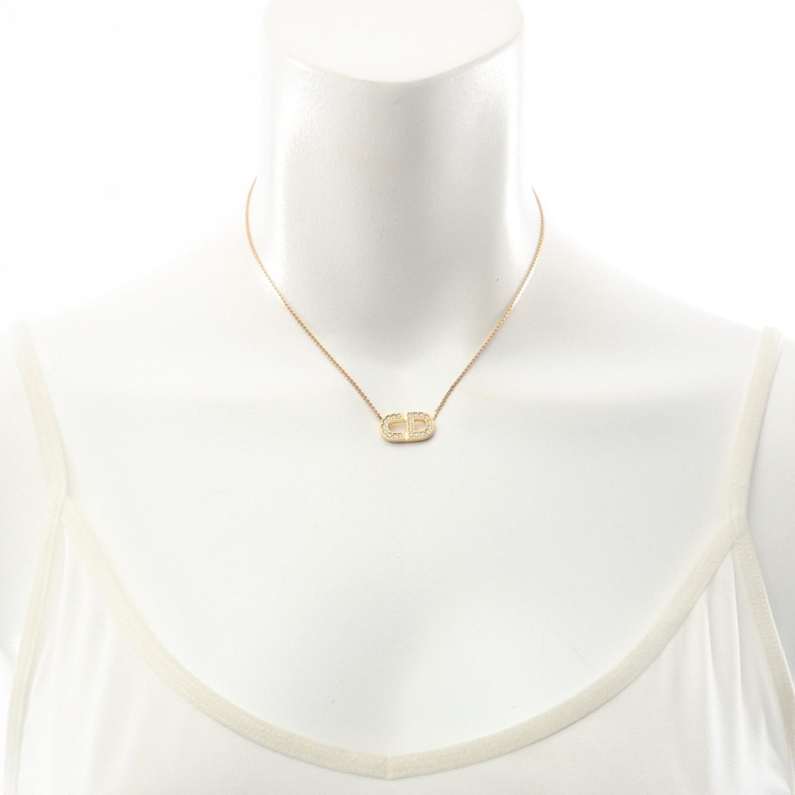 ディオール Dior ネックレス CDロゴ GP（ゴールドメッキ） ネックレス