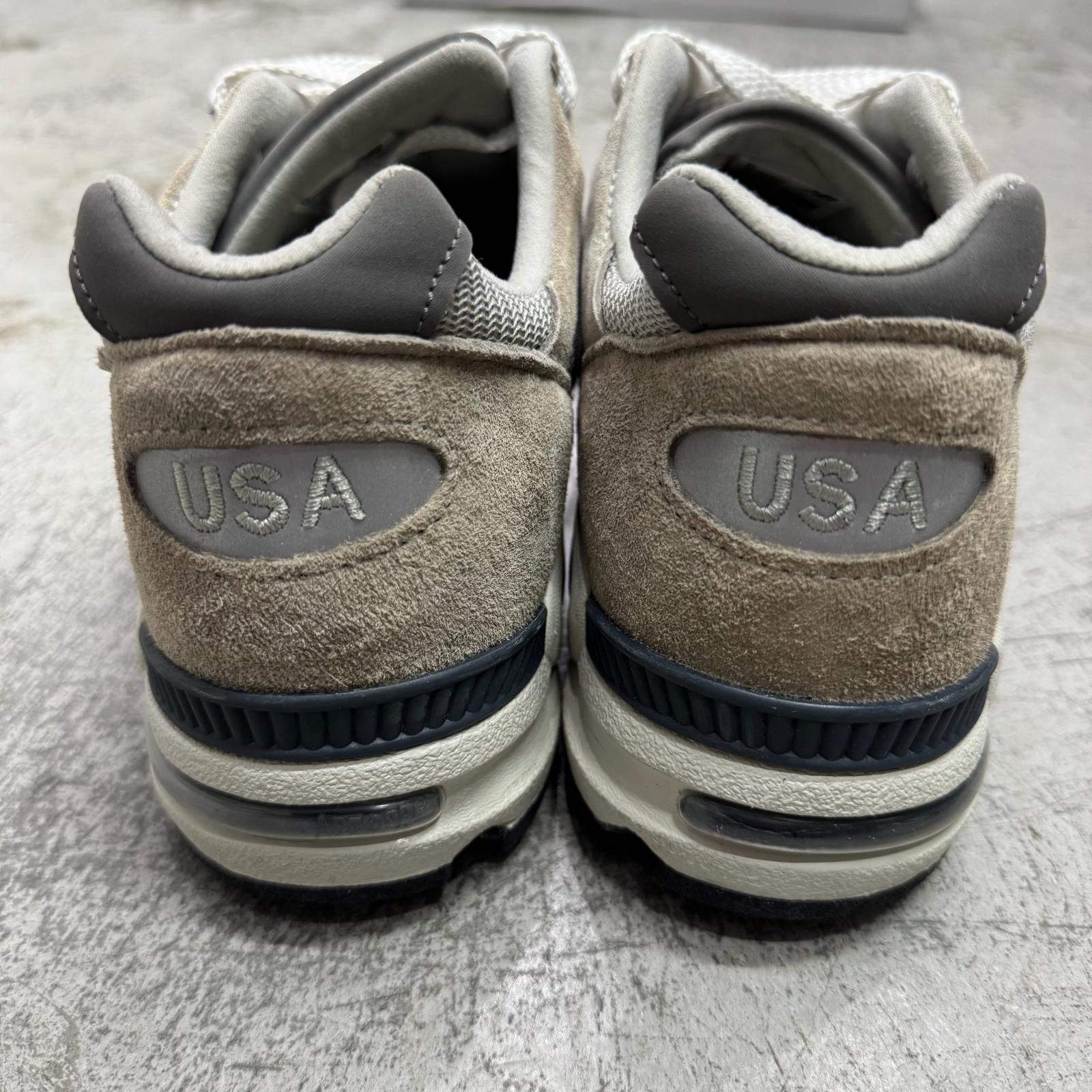 参考上代31,900円 NEW BALANCE 23SS 990v2 “Grey” スエードスニーカー 