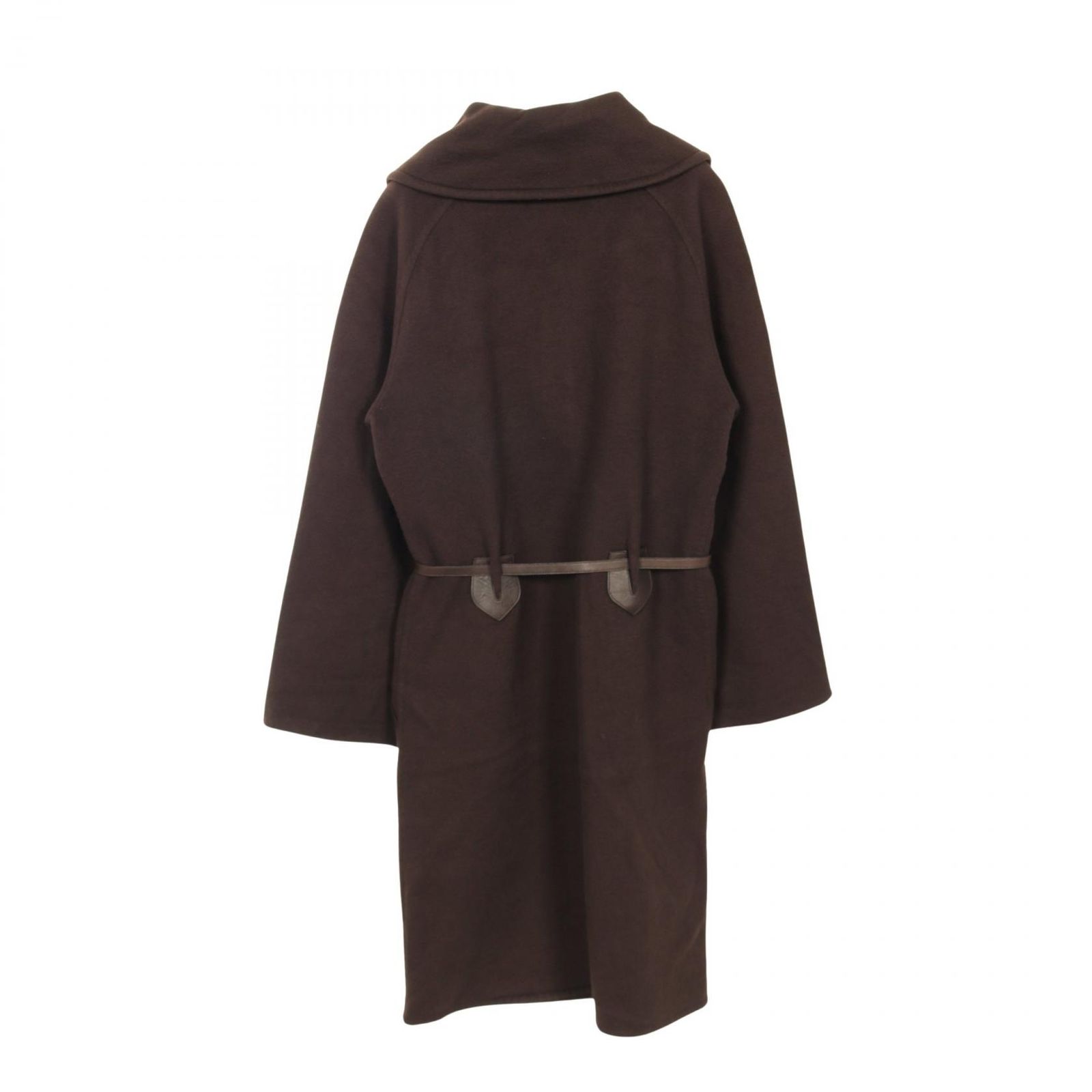 エルメス HERMES ステンカラーコート カシミヤ コート レディース Used