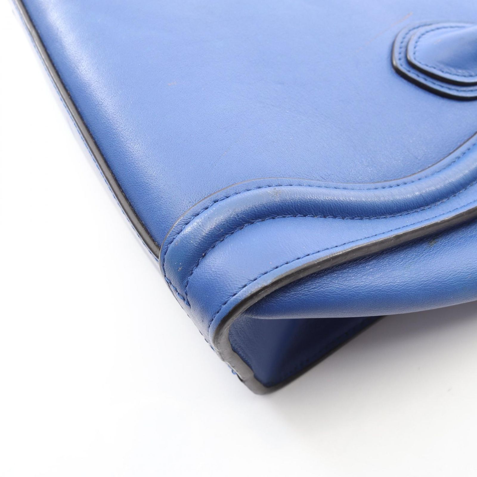 artk】CELINE セリーヌ ラゲージ ナノ ライトブルー CELINE（セリーヌ