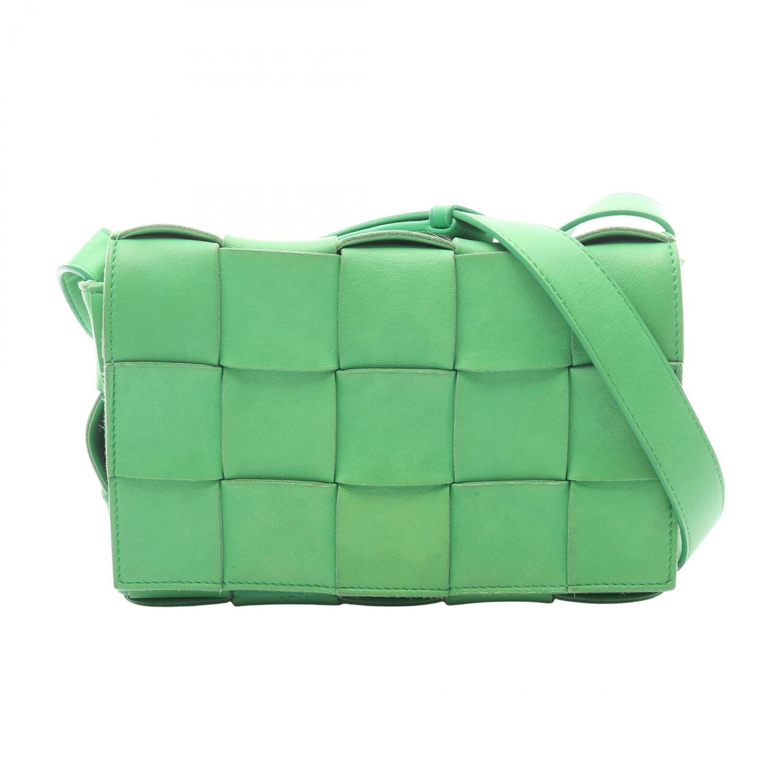 ボッテガヴェネタ BOTTEGA VENETA ショルダーバッグ カセット クロス