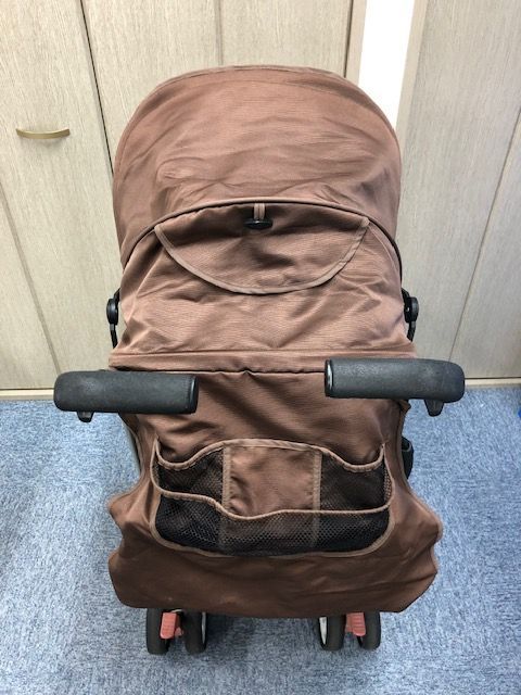  セール クリーニング済み説明書付 レインカバー付 Duocity デュオシティ 日本育児 二人乗りベビーカー 通気性確保 ベビーカー バギー 外出 移動用品