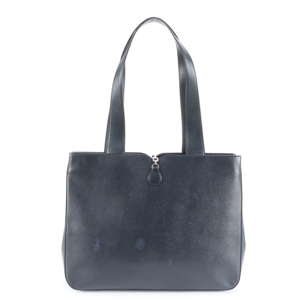 美品 サルヴァトーレフェラガモ ガンチーニ レザー トート バッグ