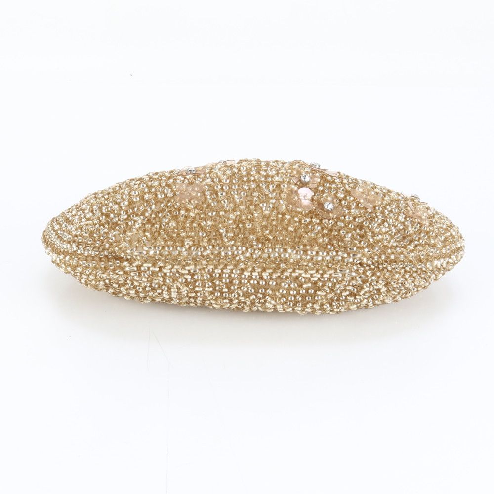 極美品 アンテプリマ ワイヤーバッグ フラワー モチーフ 編み込み  