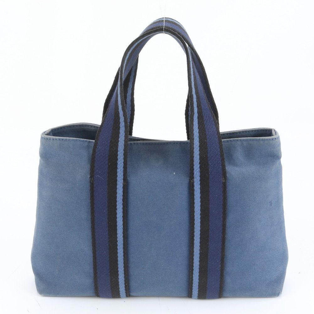 美品 エルメス トロカホリゾンタル PM ブルー トート バッグ 肩掛け