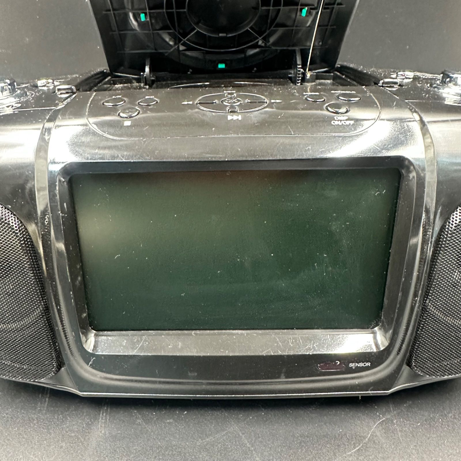 HVFIDO　DVDポータブルコンポ　ST-70 SD／USB端子 REC機能搭載 HYFIDO 7インチ液晶付 オールインワンDVD