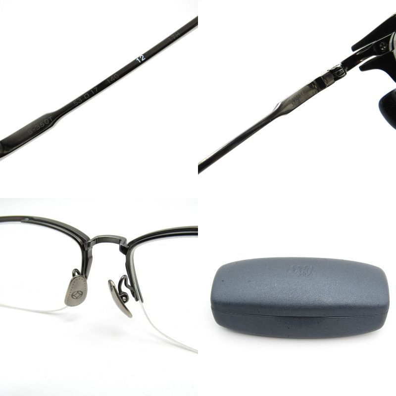 999.9 フォーナインズ メガネフレーム S-350T 日本製 12 ガン