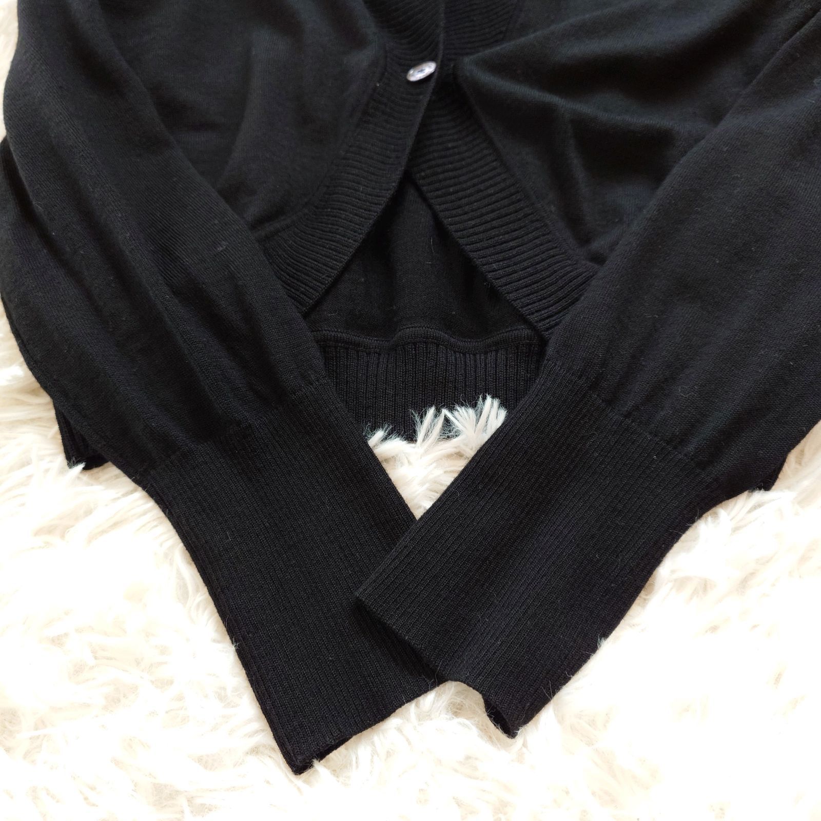 美品　BURBERRY LONDON　バーバリー　アンサンブル　ニット 美品✨バーバリーロンドンブルーレーベル アンサンブル カーディガン