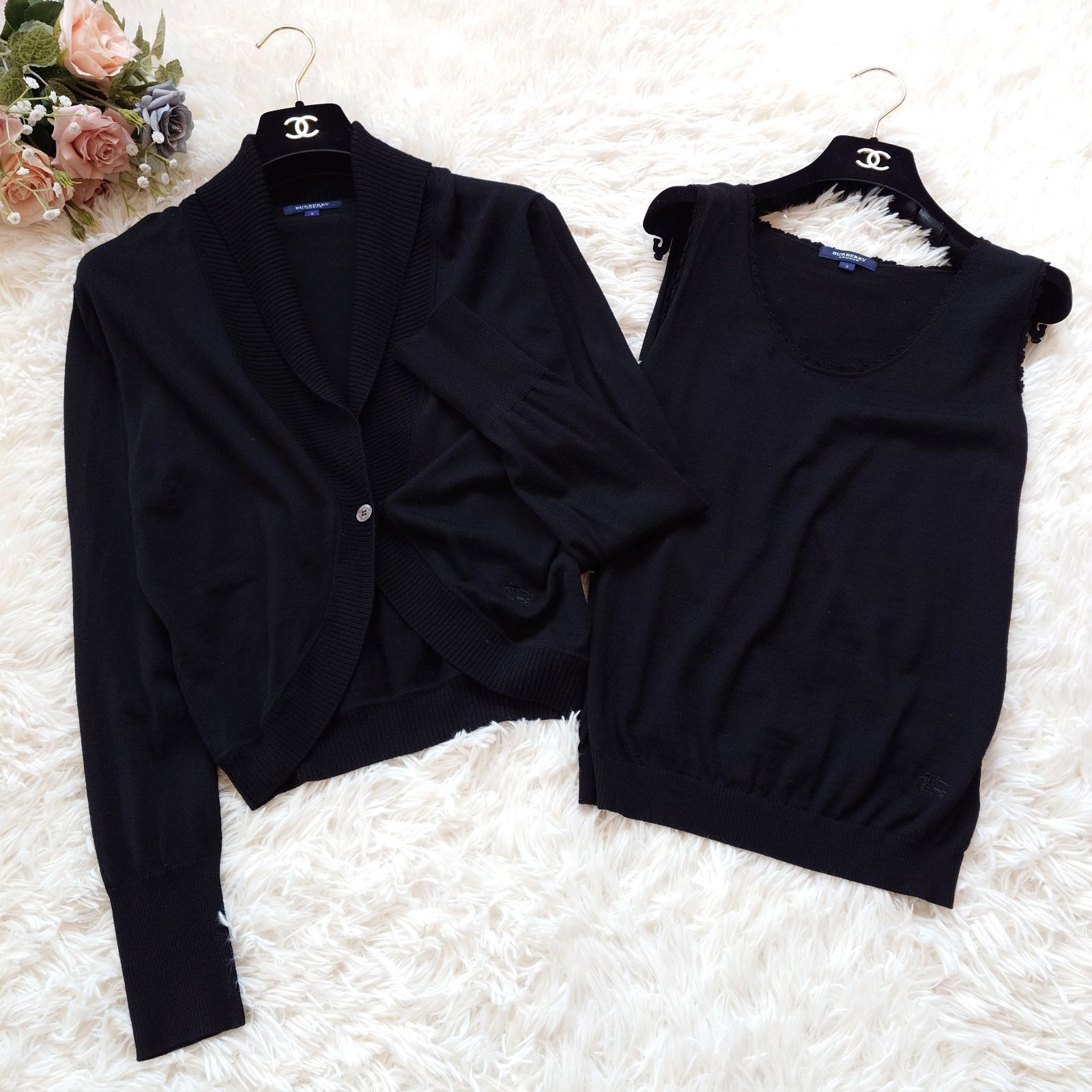 バーバリーロンドン BURBERRY LONDON ニット アンサンブル