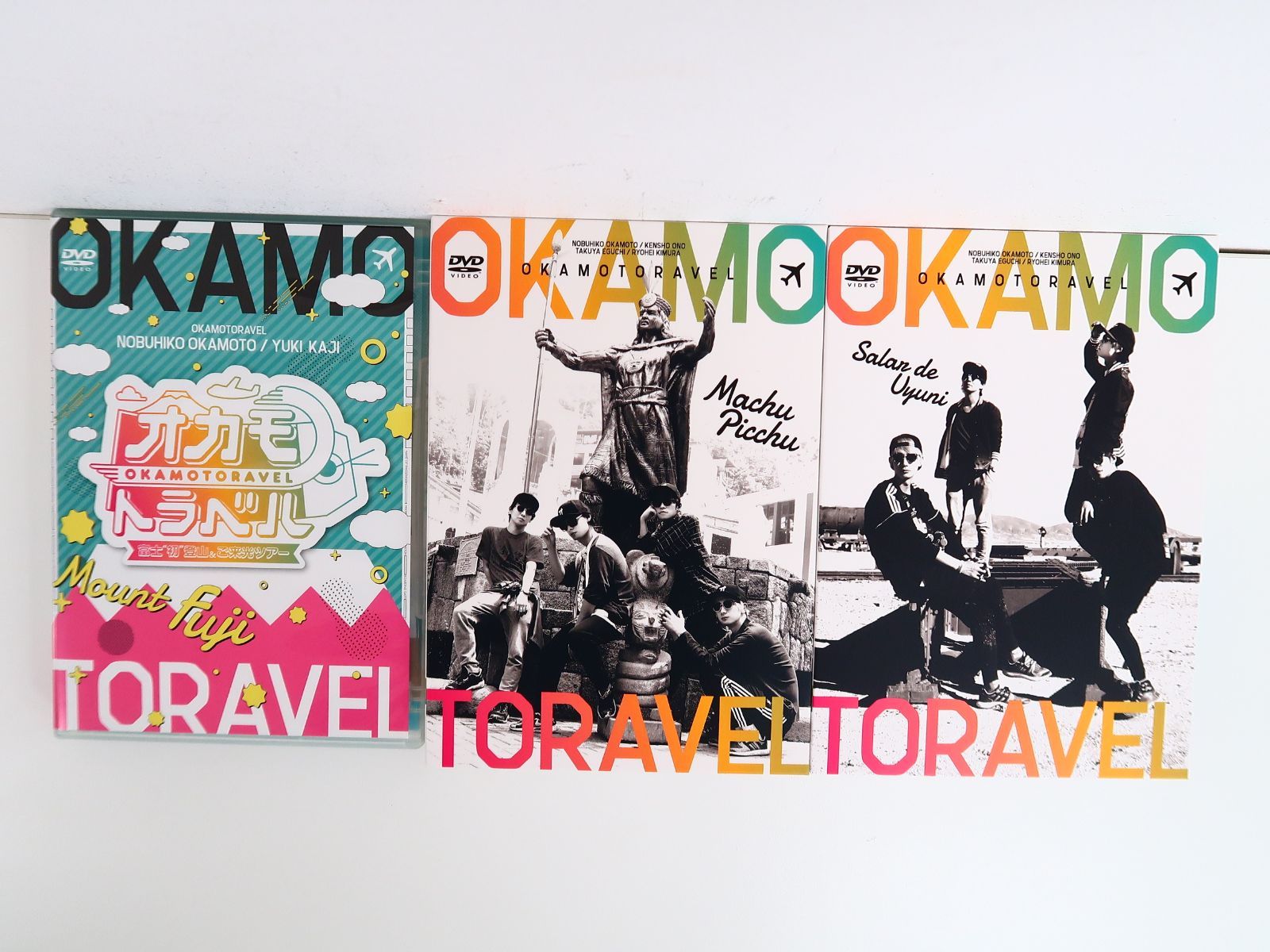 DVD 3本セット オカモトラベル OKAMOTORAVEL/富士“初”登山＆ご来光