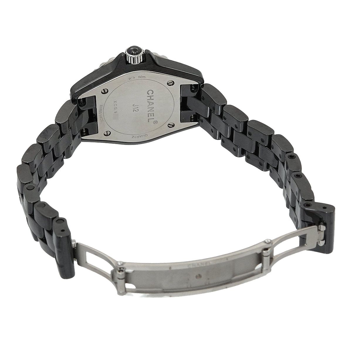 シャネル CHANEL J12 29mm H2569 レディース 腕時計 8P ダイヤ 