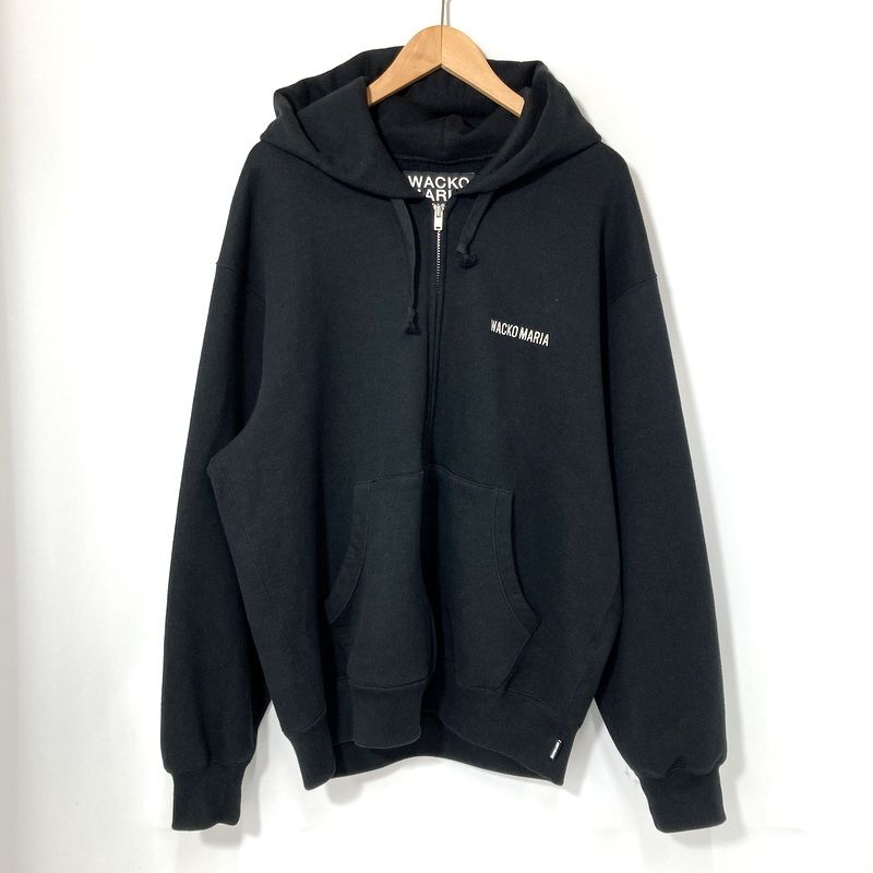 初期 WACKO MARIA ワコマリアジップパーカー フーディ ドット 水玉 WACKO MARIA ワコマリア パーカー フーディー ジップアップ