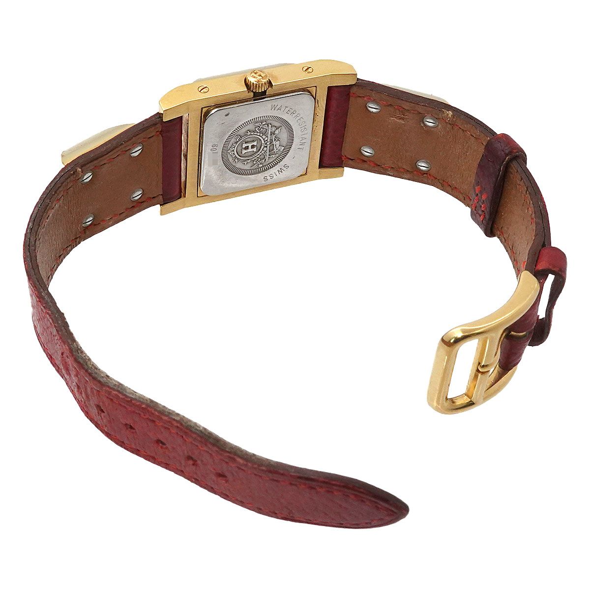 エルメス HERMES メドール ヴィンテージ レディース 腕時計 ピラミッド