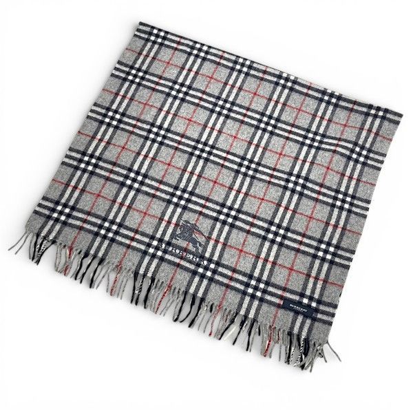 Burberry/バーバリー 65×120㎝ ウール100％ ひざ掛け ショール