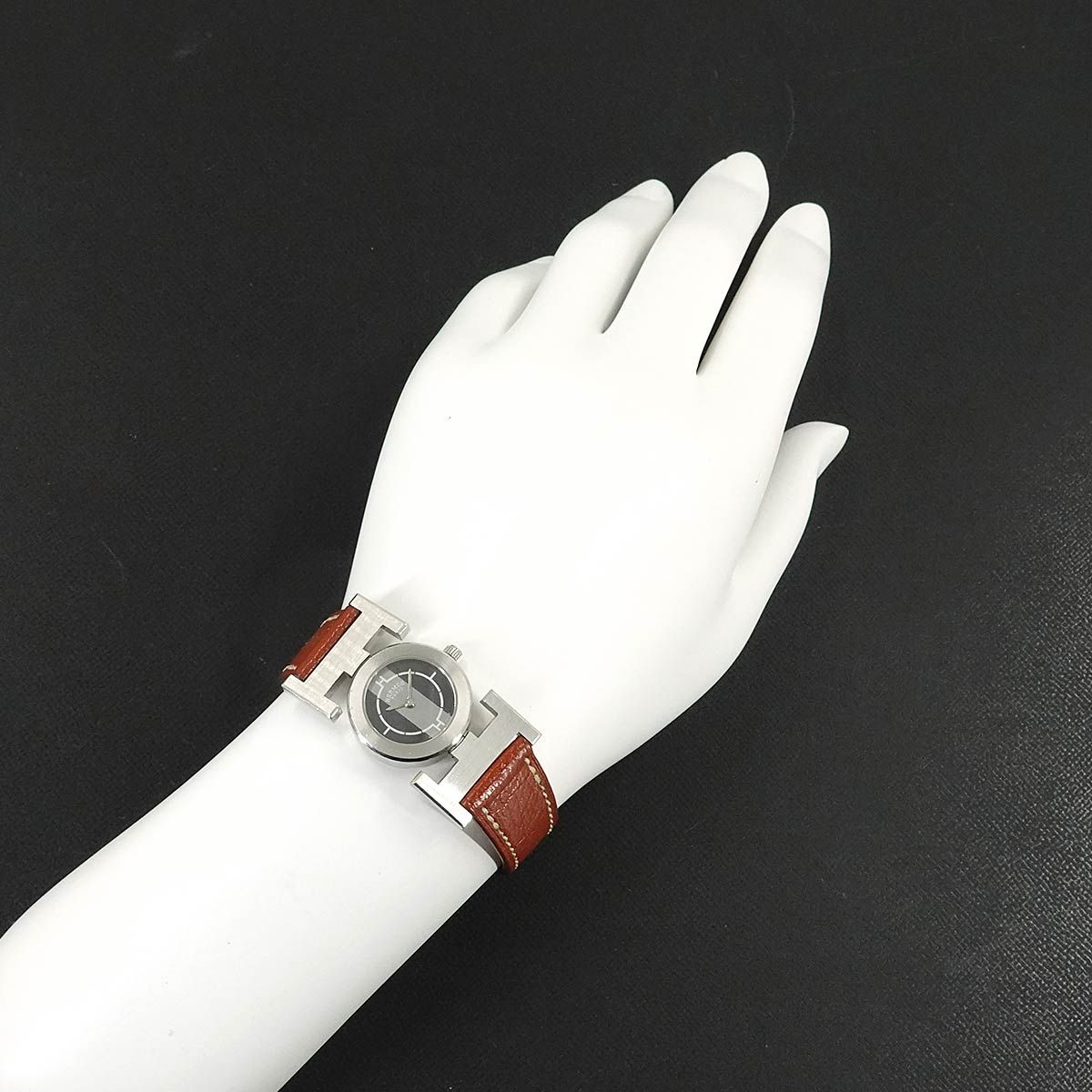 エルメス HERMER パプリカ PA1 210 ヴィンテージ レディース 腕時計