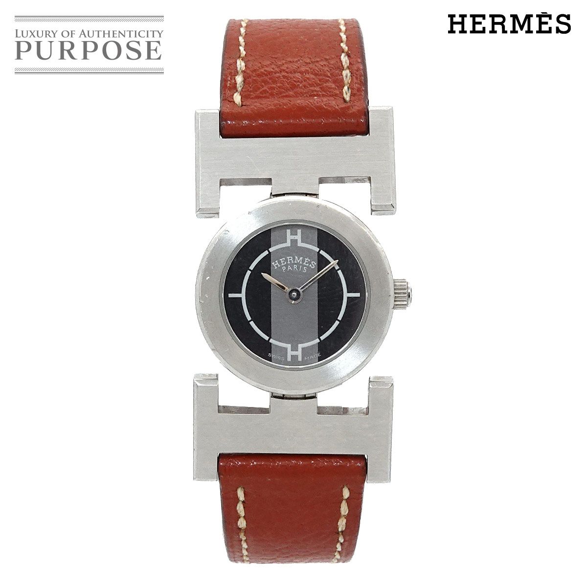 エルメス HERMER パプリカ PA1 210 ヴィンテージ レディース 腕時計