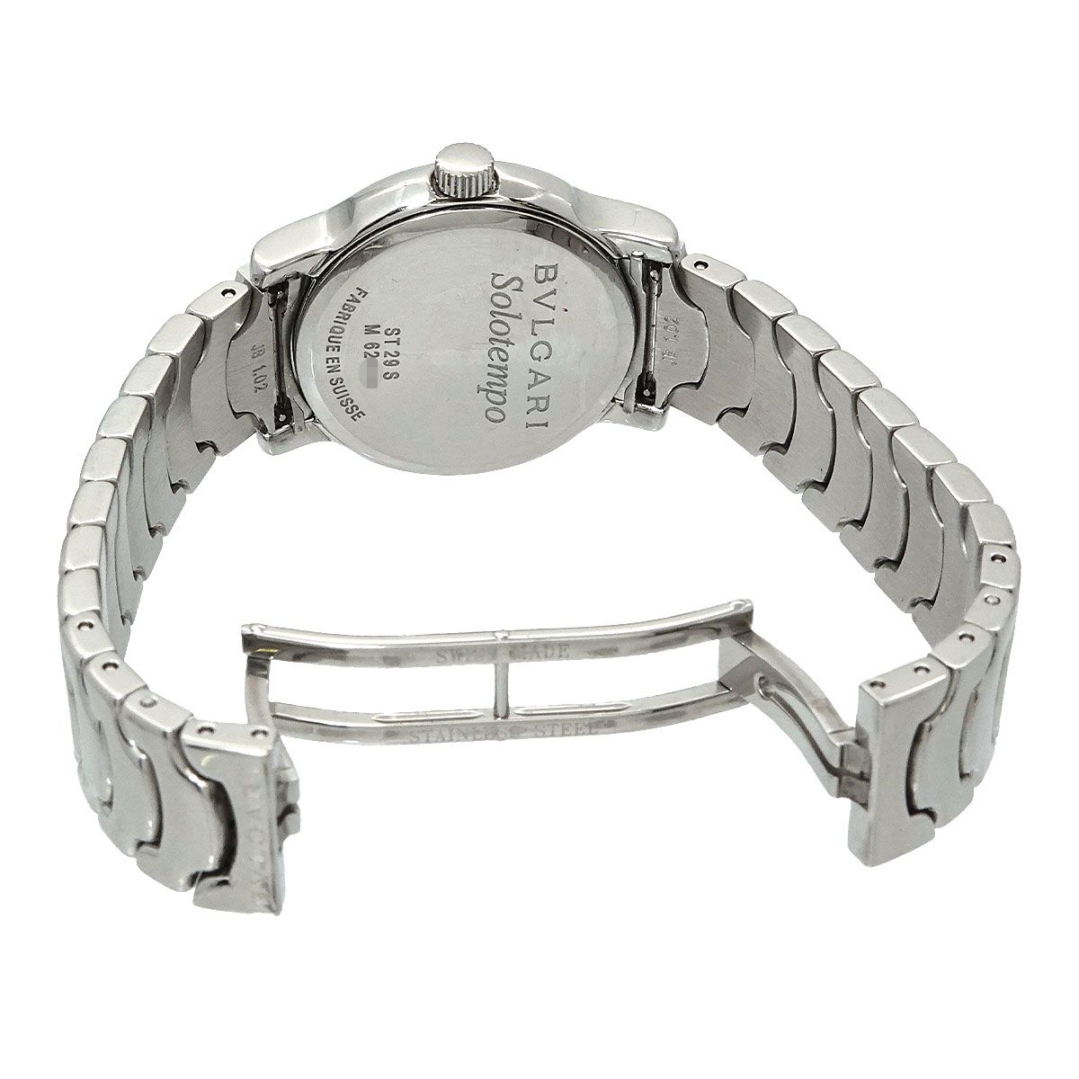 ブルガリ BVLGARI ソロテンポ ST29S レディース 腕時計 デイト