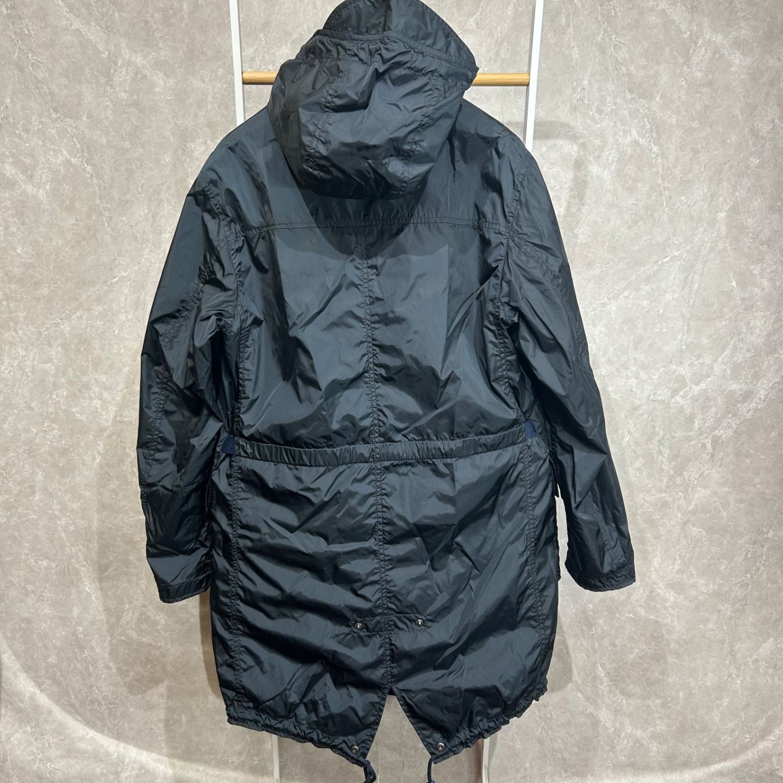 MONCLER モンクレールリバーシブル ナイロンパーカー コートブラック 