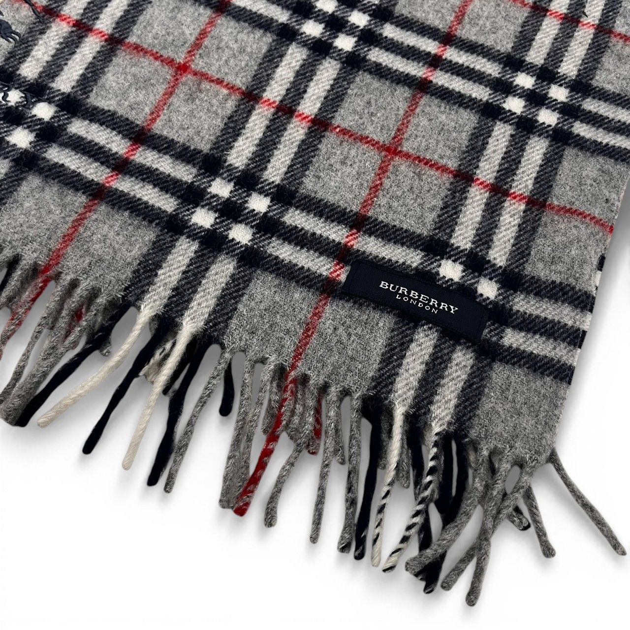 Burberry/バーバリー 65×120㎝ ウール100％ ひざ掛け ショール