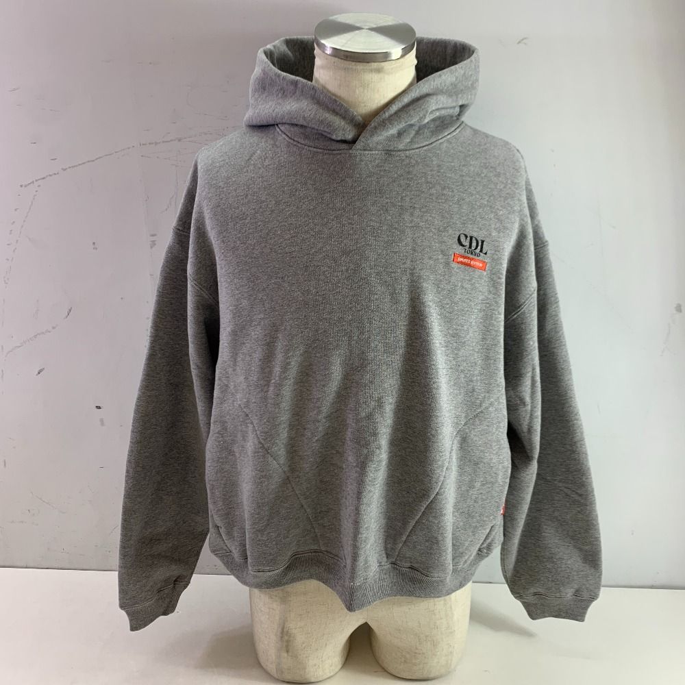 CDL TOKYO 2025 HIVER Limited Hoodie グレー 04w5884▽※【中古】CDL TOKYO Limited Edition 2025 HIVER POPUPSTORE