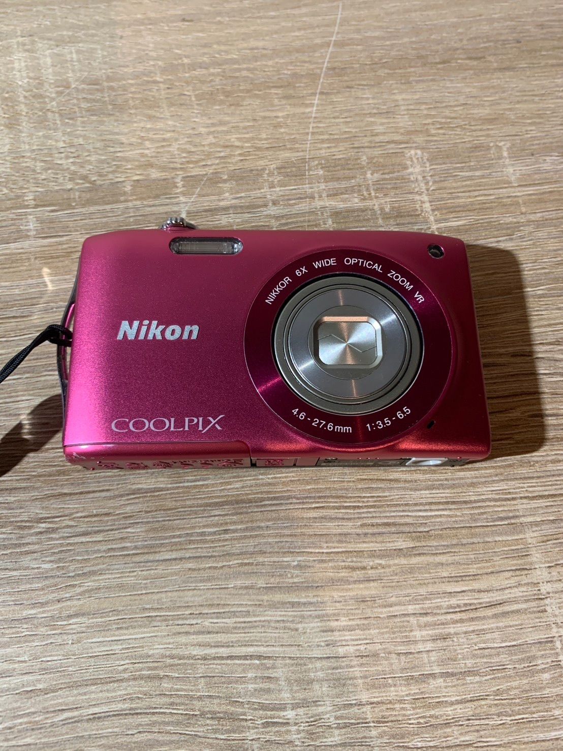 7778 Nikon COOLPIX S3300 ピンク デジカメ 動作確認済み - メルカリ