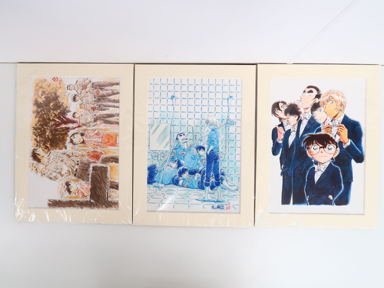 3点セット 名探偵コナン の花嫁 応募者全員サービス 青山剛昌描き下ろし複製原画