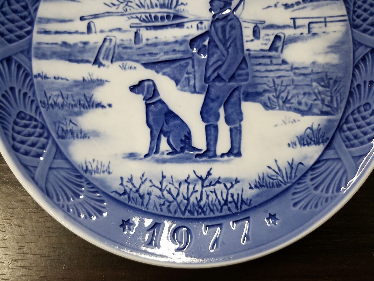 2614H15】 1977 ロイヤルコペンハーゲン イヤープレート インマヴェド