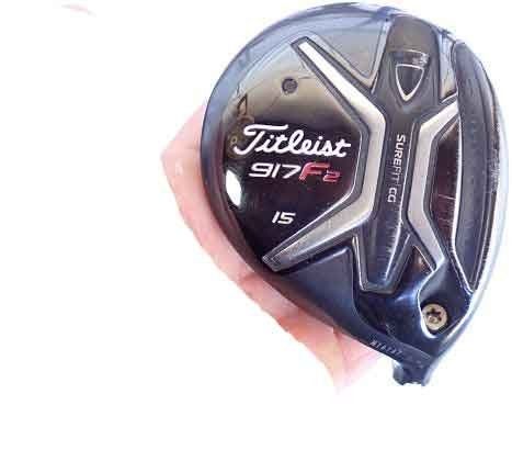 【中古/良品】タイトリスト 917F2 3w ヘッド ヘッドのみ】 タイトリスト 917F2 フェアウェイウッド 3w 15度 - メルカリ