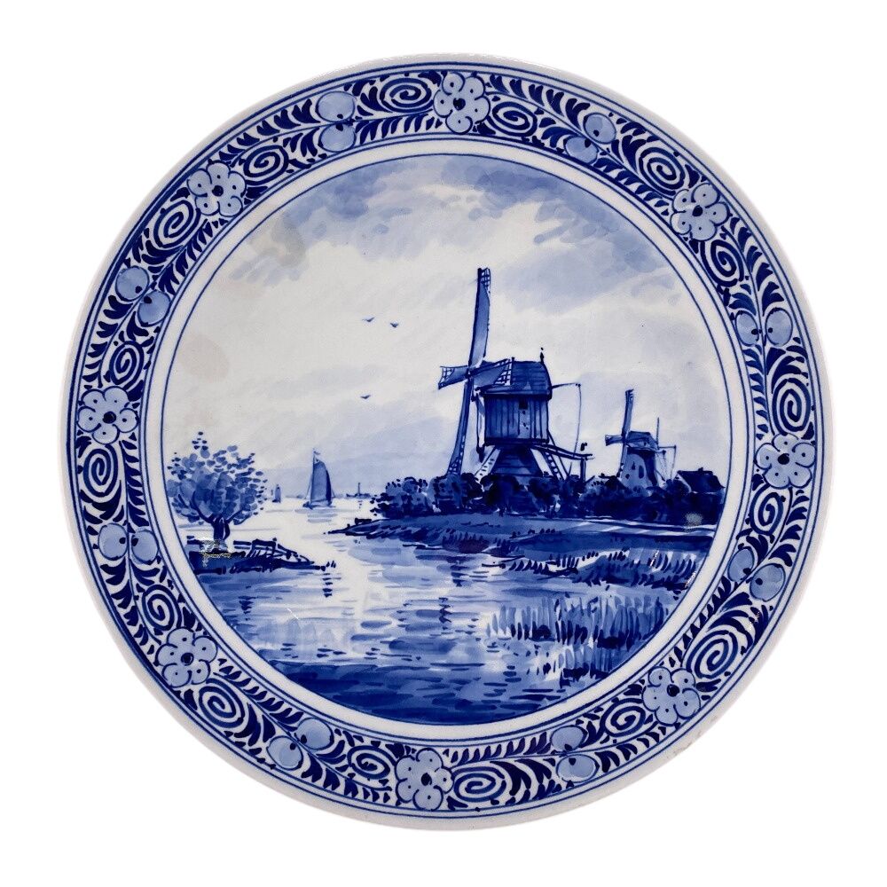 飾り皿 クリスマスプレート 中皿 ロイヤルデルフト koninklijke