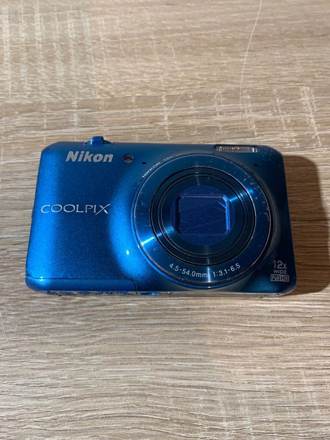 7781 Nikon COOLPIX S6400 ターコイズブルー デジカメ ジャンク品