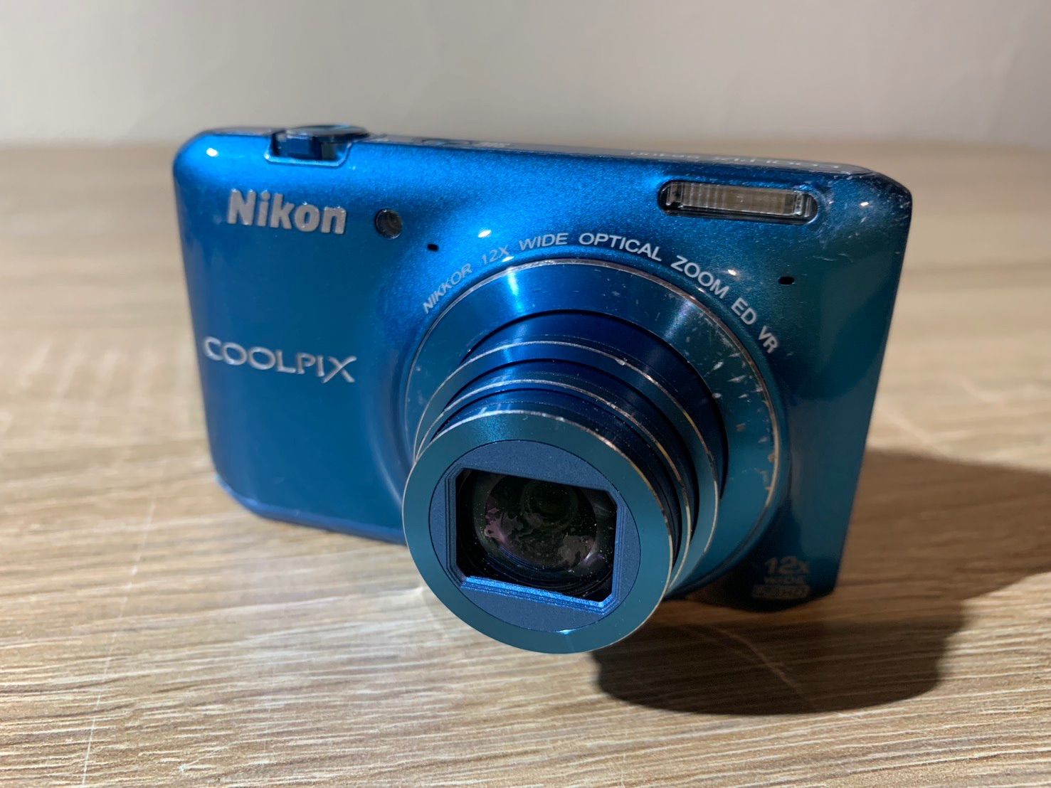 7781 Nikon COOLPIX S6400 ターコイズブルー デジカメ ジャンク品