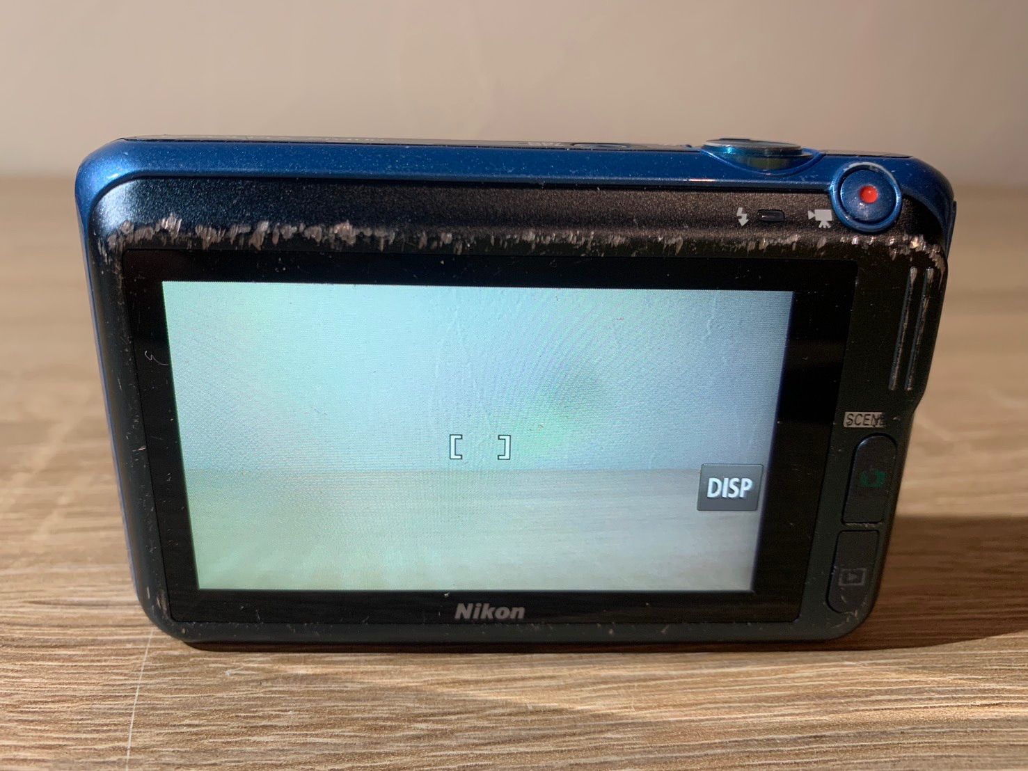 7781 Nikon COOLPIX S6400 ターコイズブルー デジカメ ジャンク品