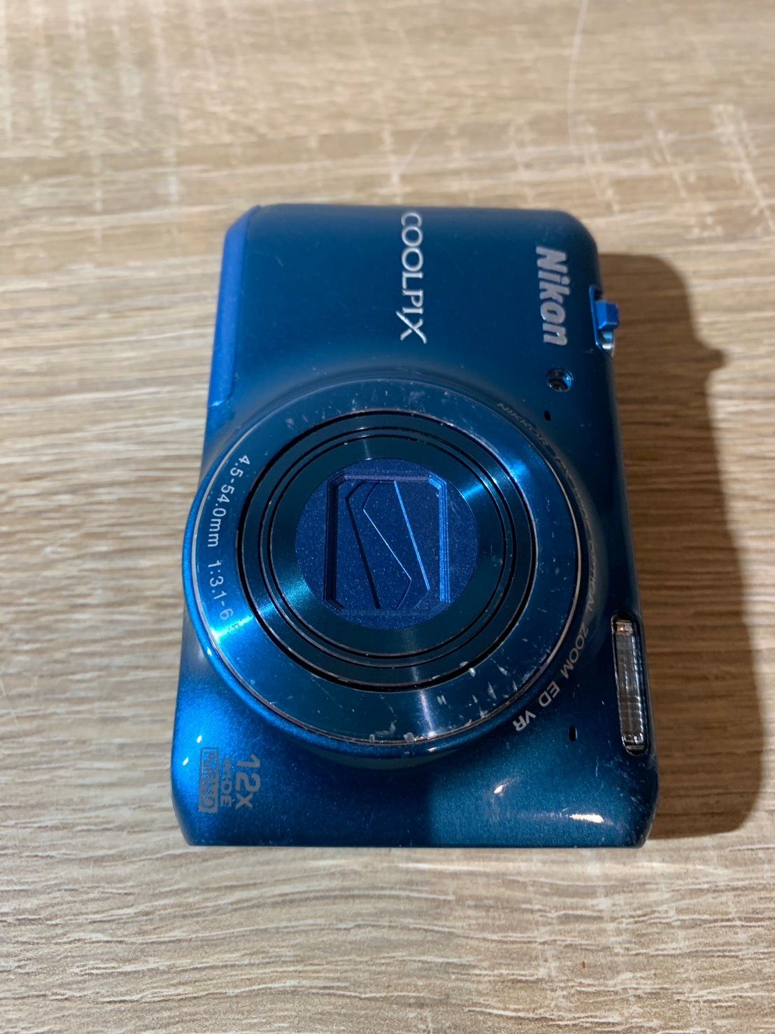 7781 Nikon COOLPIX S6400 ターコイズブルー デジカメ ジャンク品