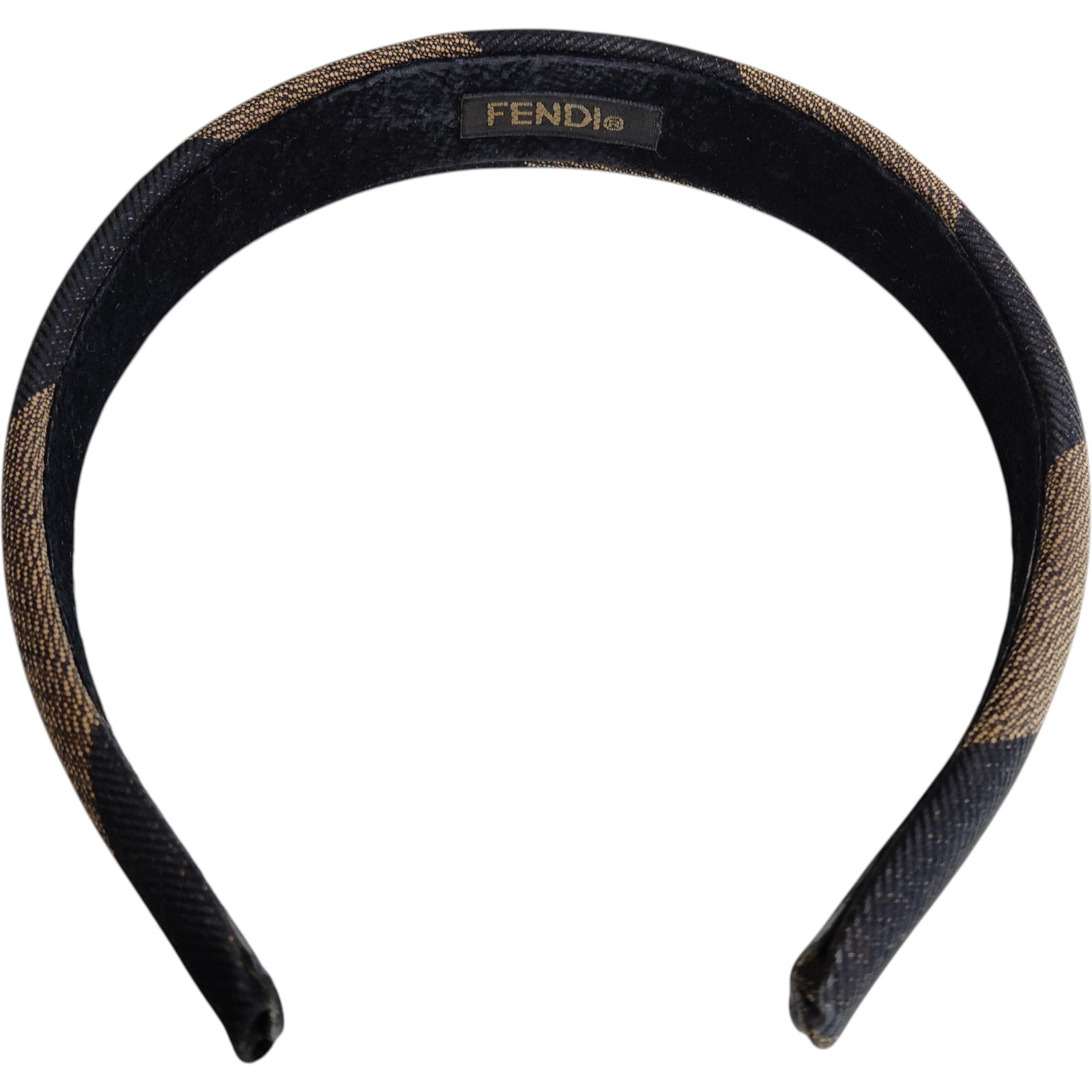 中古品】 フェンディ FENDI ヴィンテージ ぺカン カチューシャ ヘア