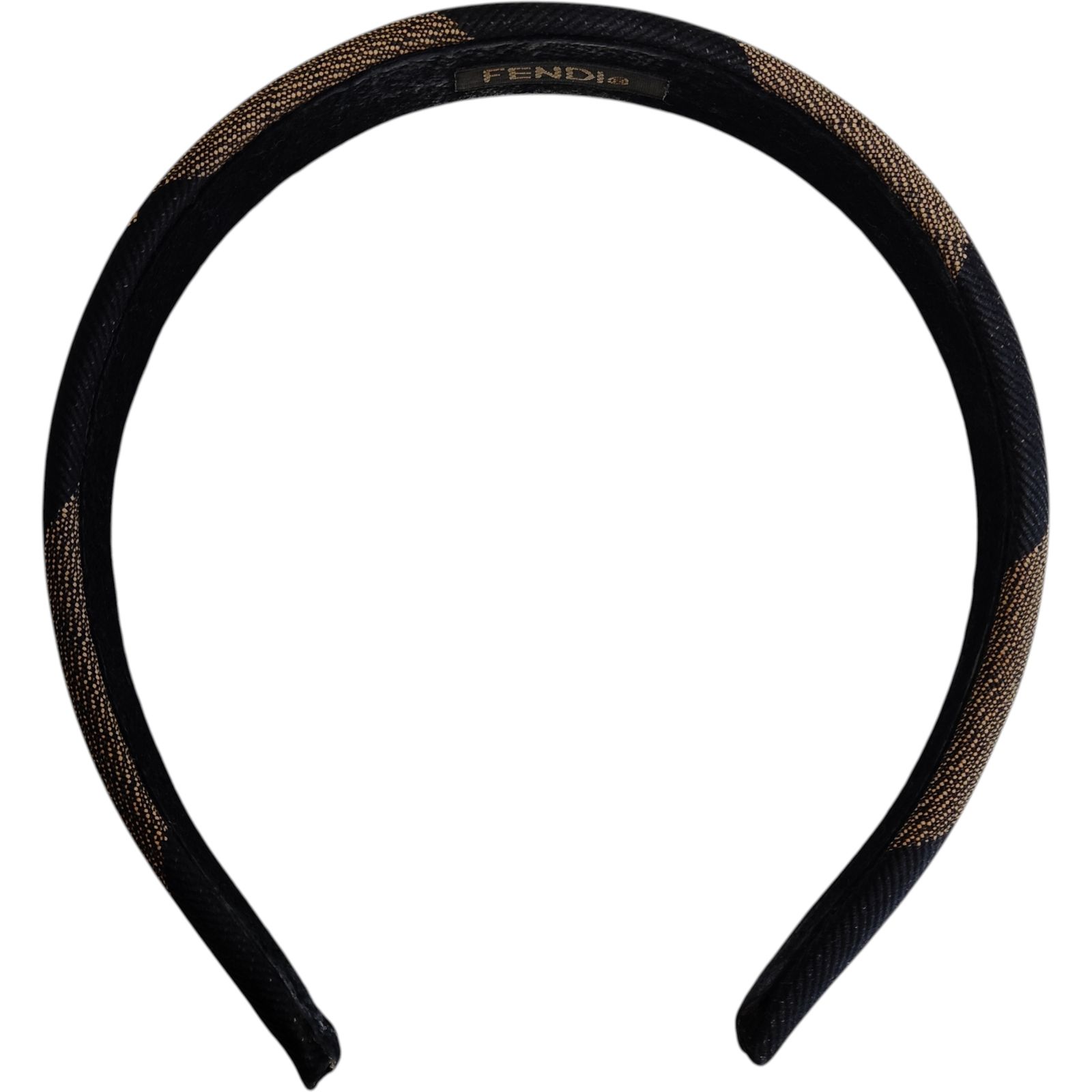 中古品】 フェンディ FENDI ヴィンテージ ぺカン カチューシャ ヘア