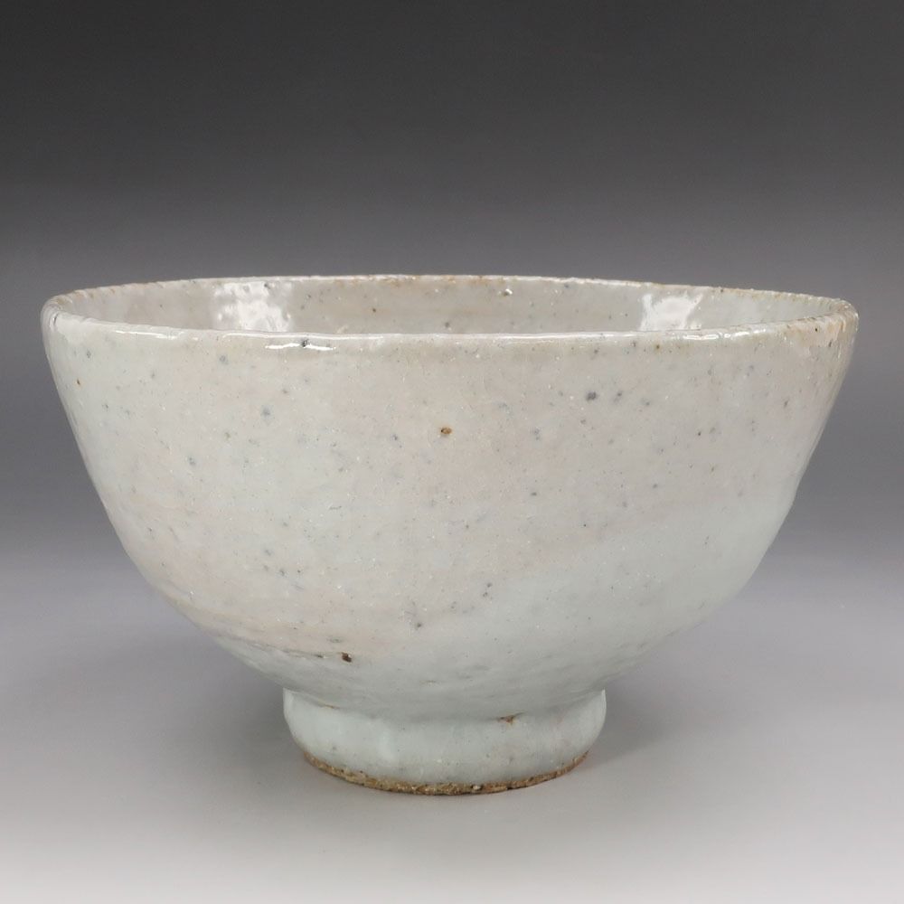 韓国人間国宝 安東五 作 【 銘：まごころ 】 高麗小井戸茶碗 大徳寺