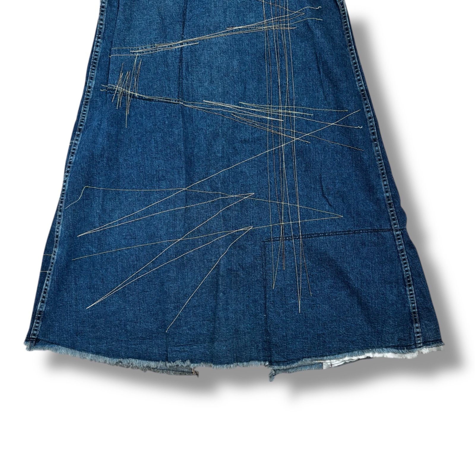 HYSTERIC GLAMOUR】希少 90's 刺繍ロングデニムスカート - メルカリ