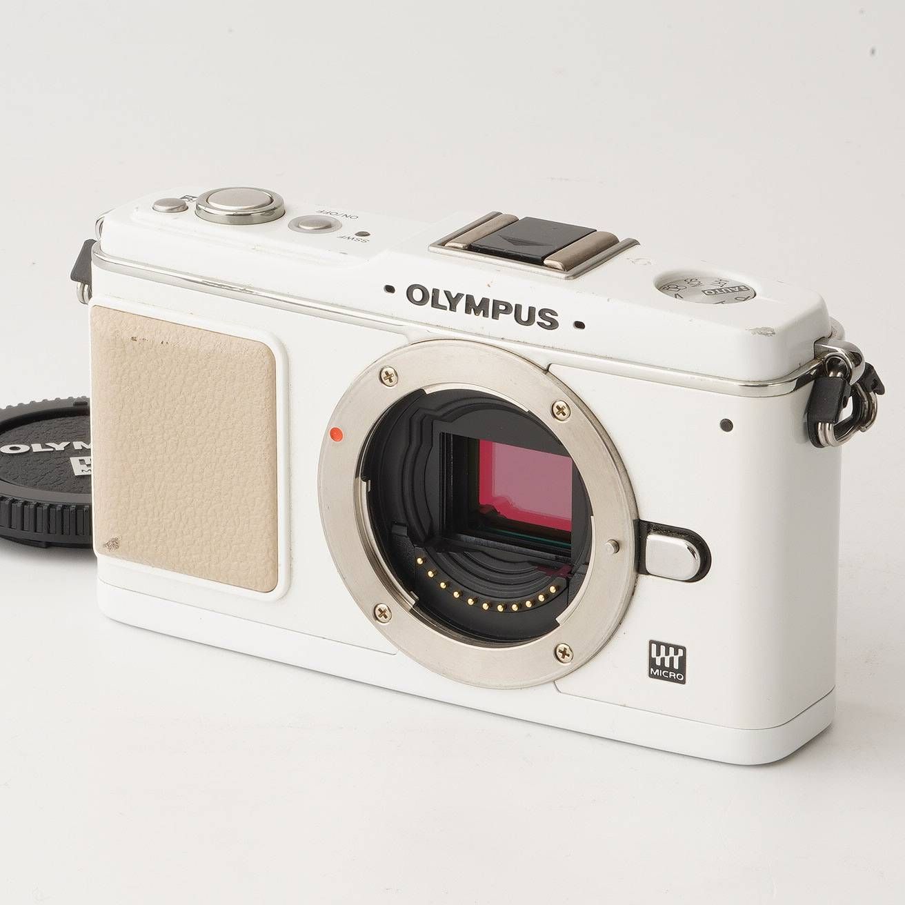 ジャンク オリンパス Olympus PEN E-P1 ホワイト - メルカリ
